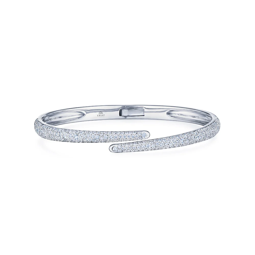 18W KWIAT COBBLESTONE 2.03TW GH VSSI RBC CROSSOVER BANGLE - 6338