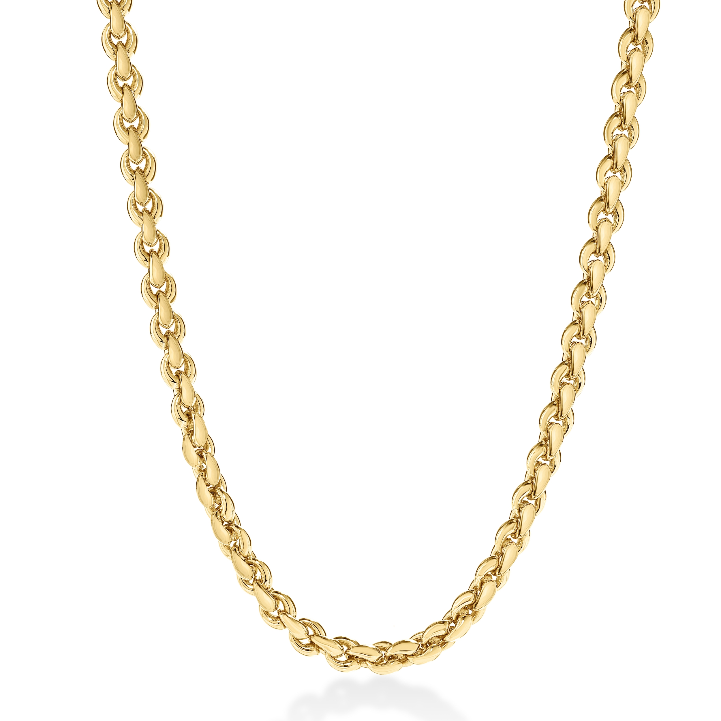 Roberto Coin 18K Yellow Gold Designer Gold Classic Necklace - 6541