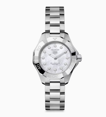TAG HEUER AQUARACER 28MM MOP DIA DIAL BRACELET - 3976