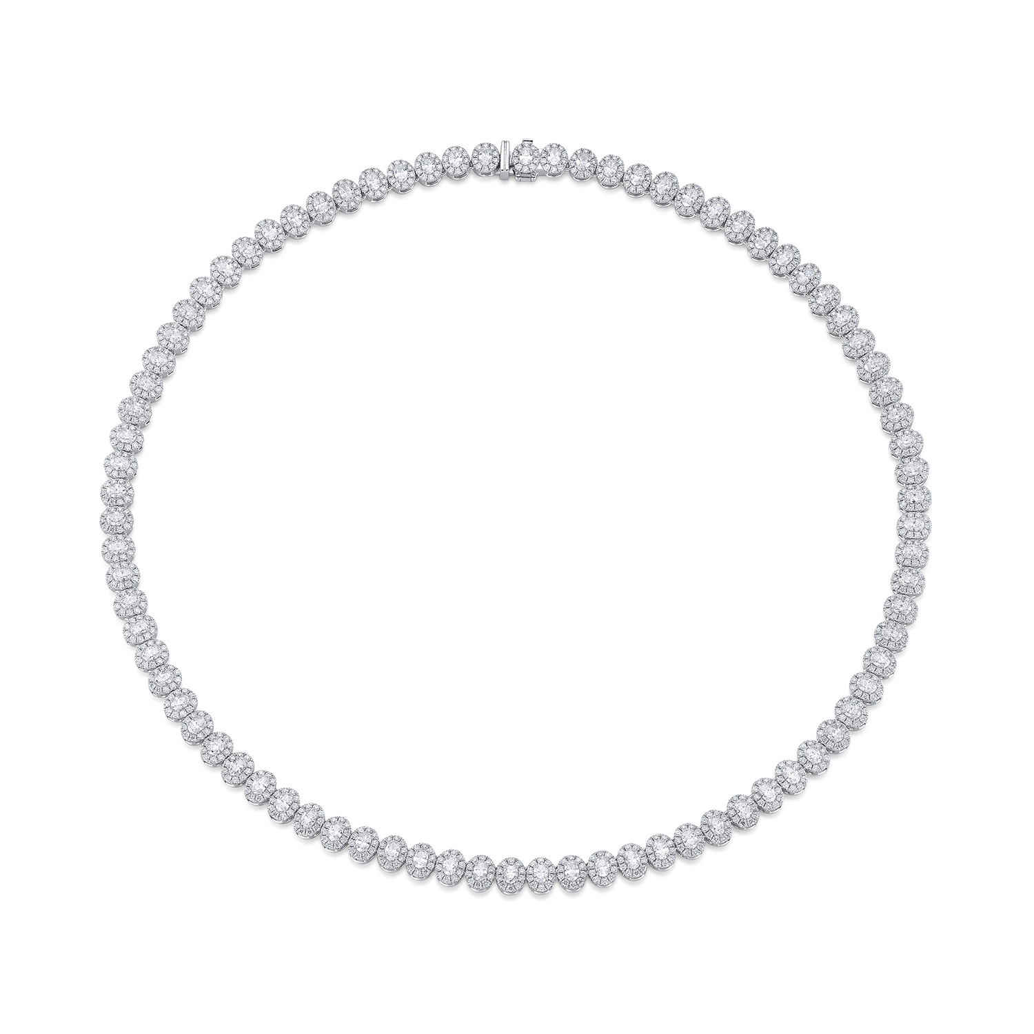 18W 12.90TW GVS OVAL RIVERIA NECKLACE - FN438A8 207175