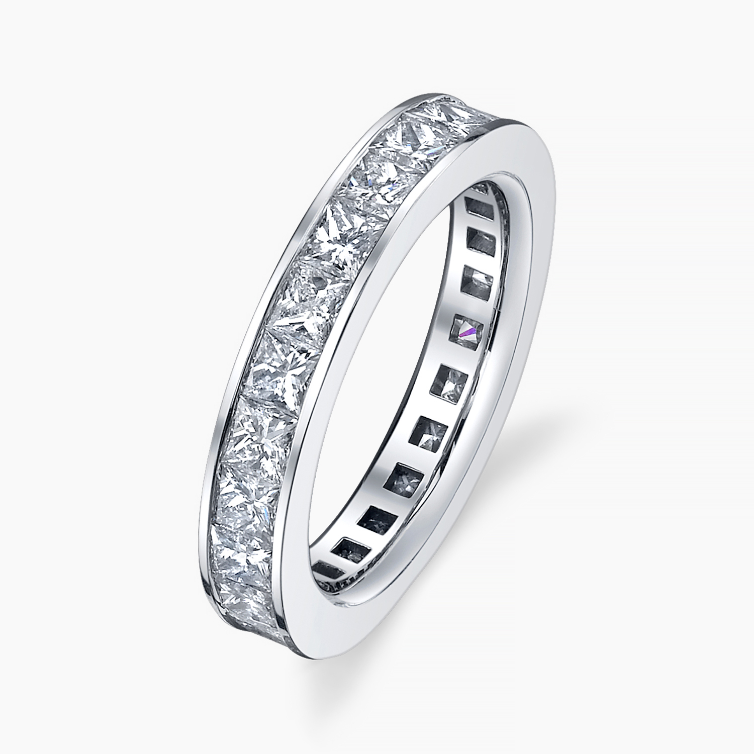 Platinum Diamond Eternity Band
