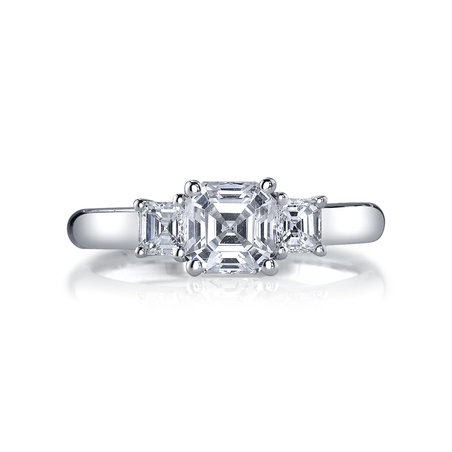 Platinum Diamond Semi Mount - 6441