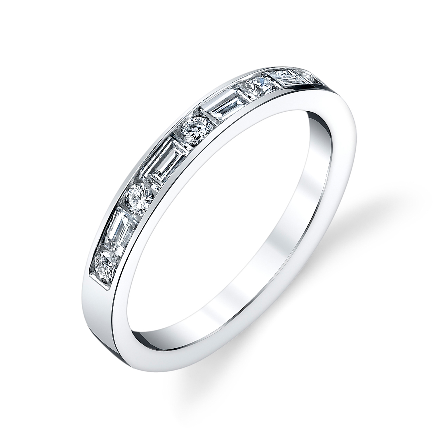 Platinum Diamond Eternity Band