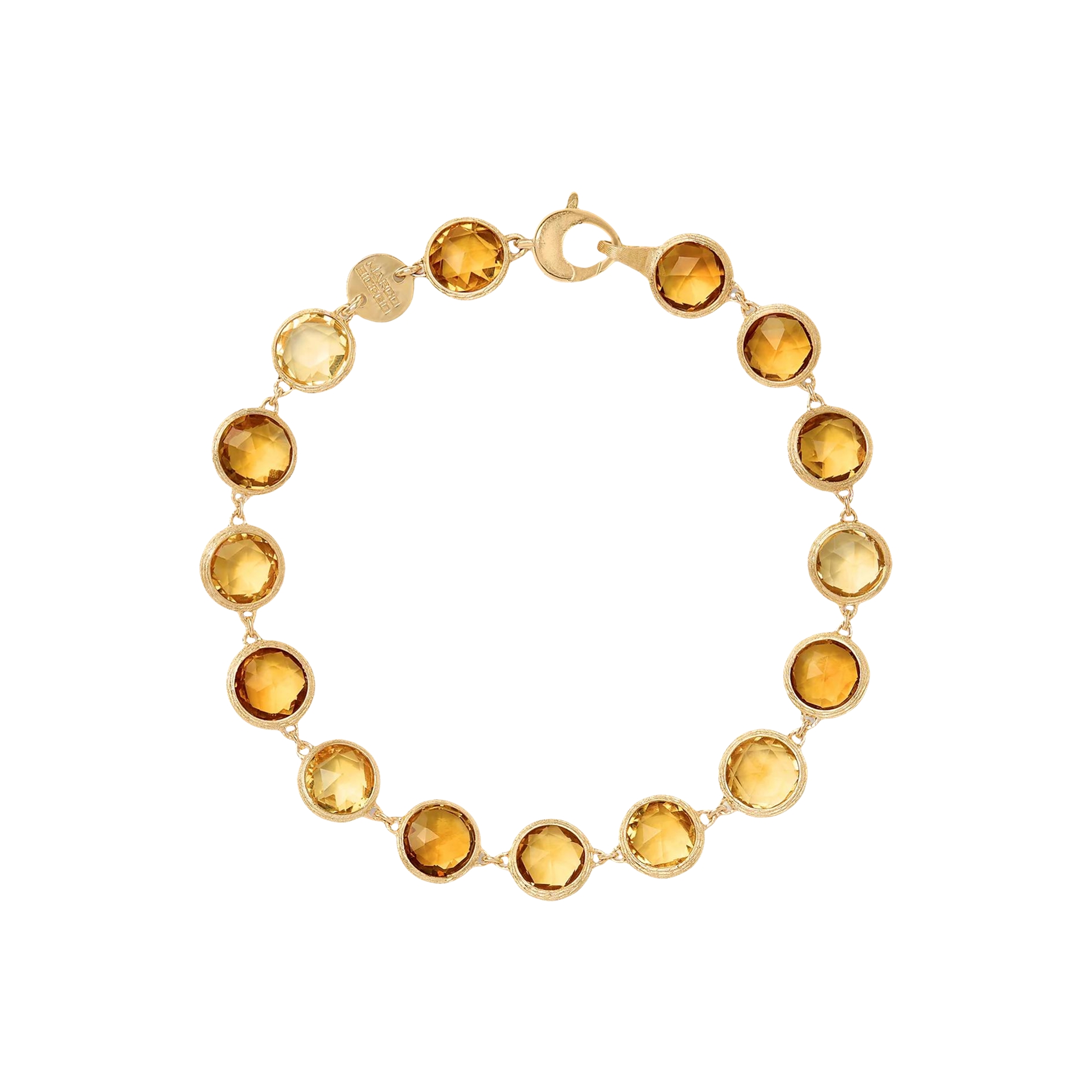 18Y M.BICEGO JAIPUR COLOR CITRINE BRACELET - 6557
