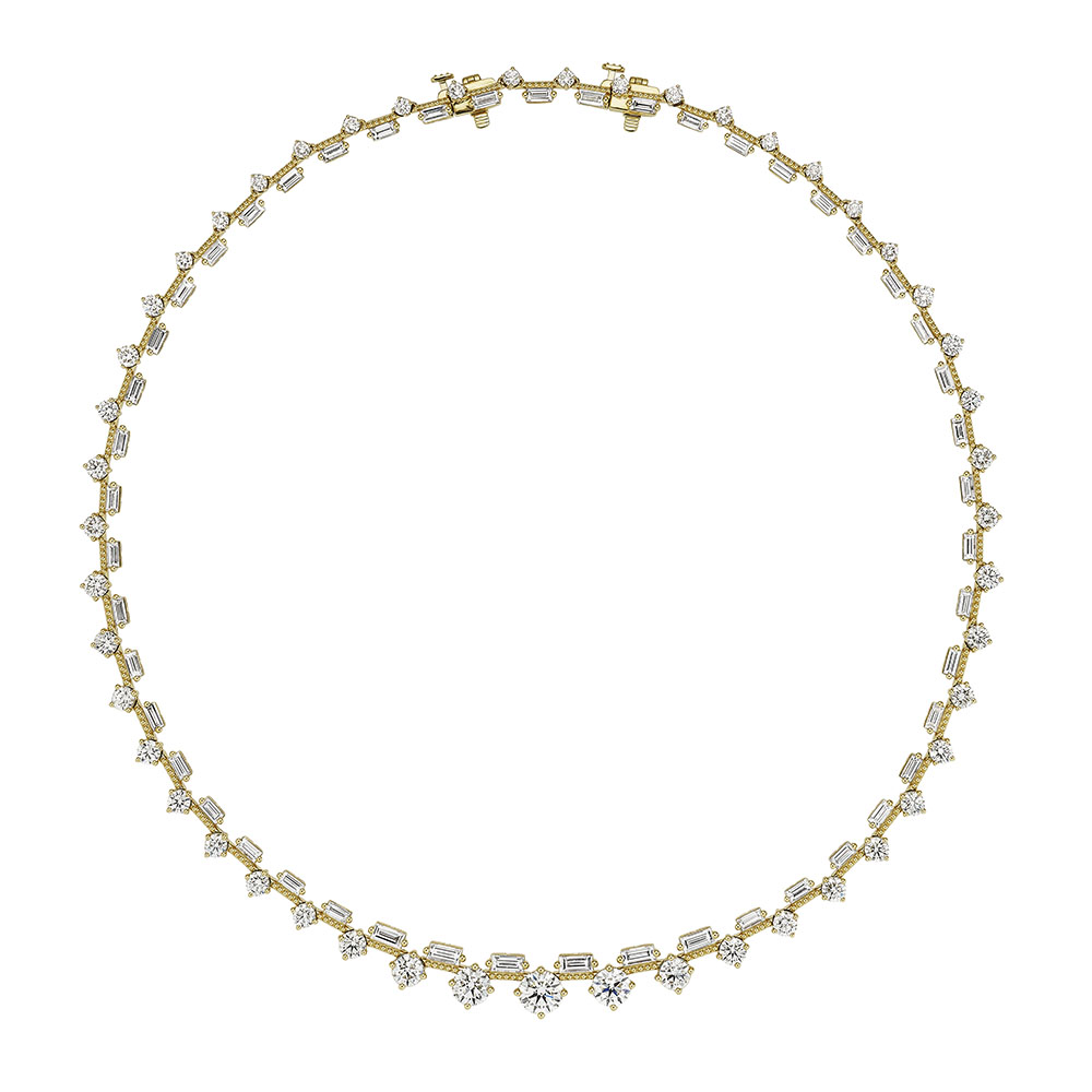 18Y P.PREVILLE 15.61TW GH VSSI CHOKER NECKLACE - N5298G