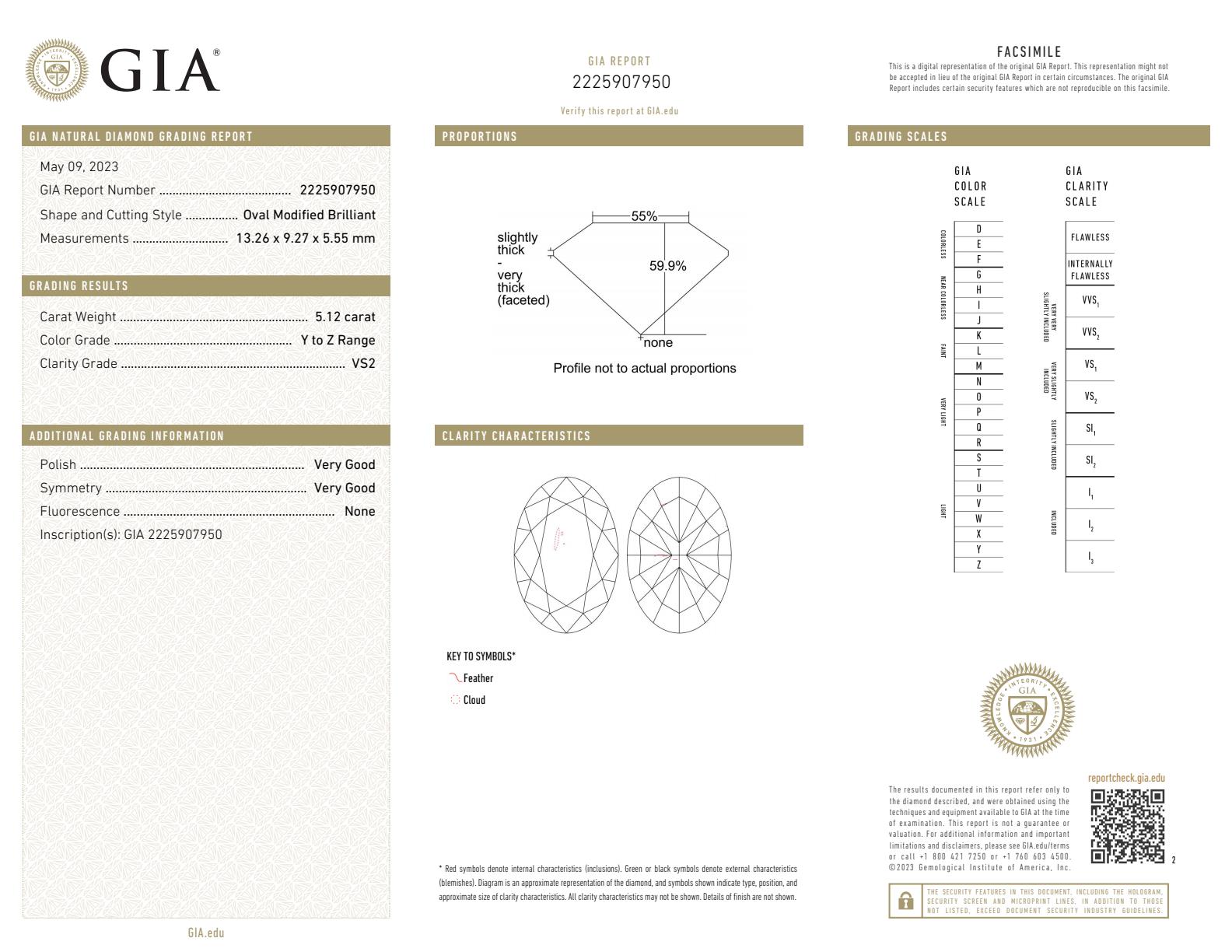 Platinum and 18K Yellow Gold Diamond Ring