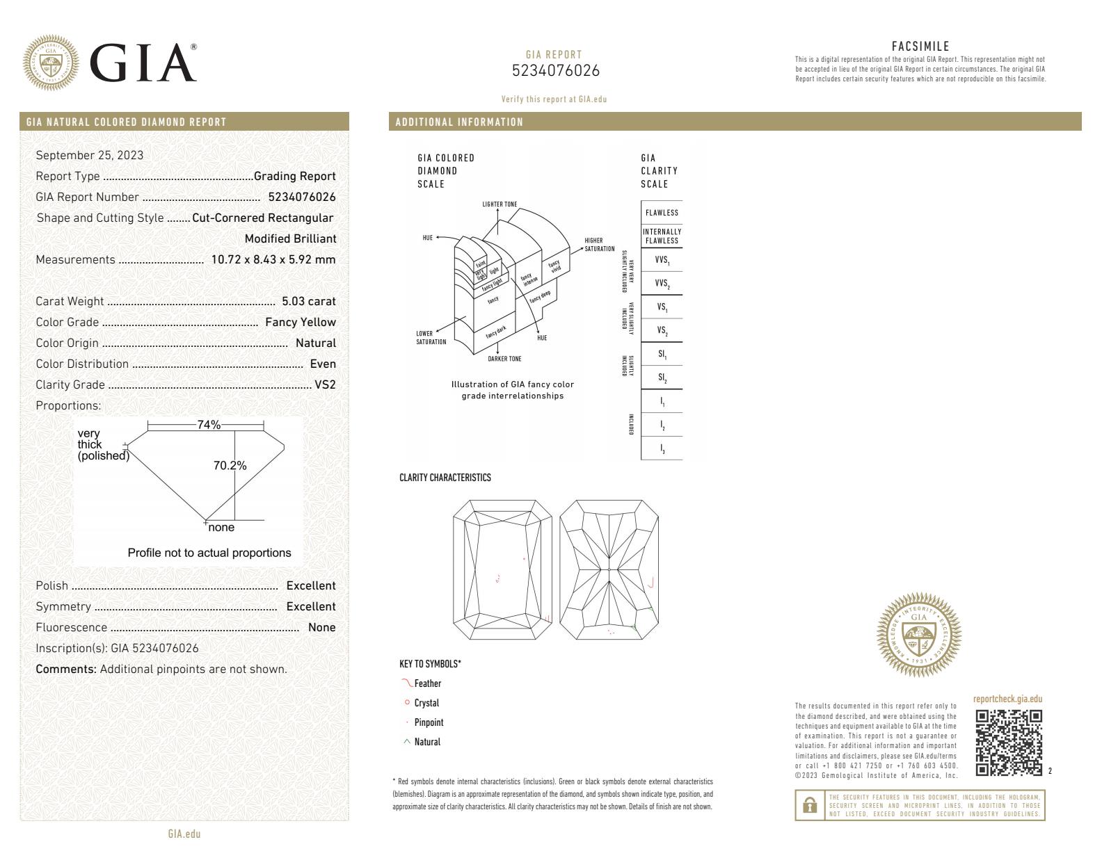 Platinum and 18K Yellow Gold Diamond Engagement Ring