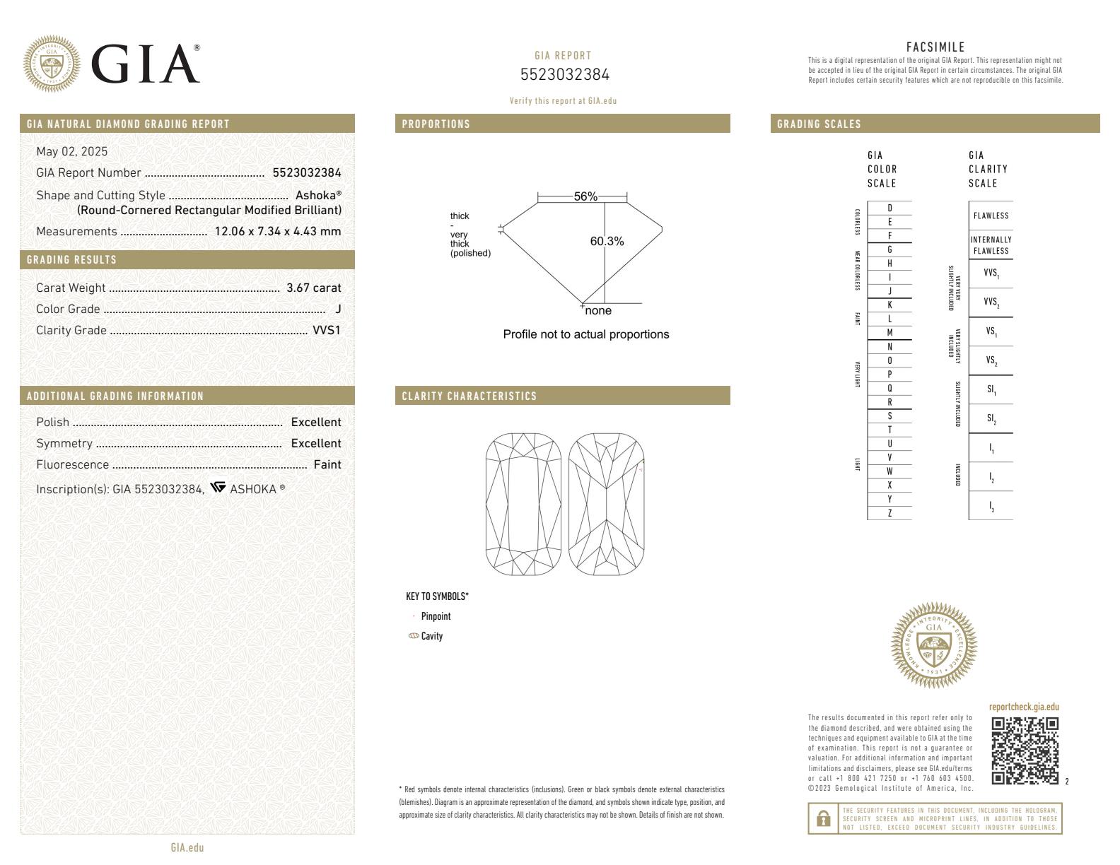 Kwiat 18K Yellow Gold ASHOKAÓ Cut Diamond Ring